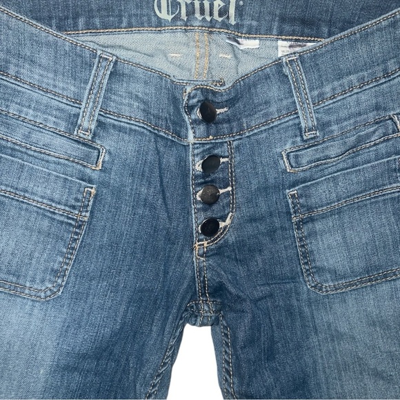 Cruel Girl Womens Dawn Flare/Bootcut Denim Jeans/Trousers | NEW/NWOT!!!👖💜👖💜 - Picture 4 of 7